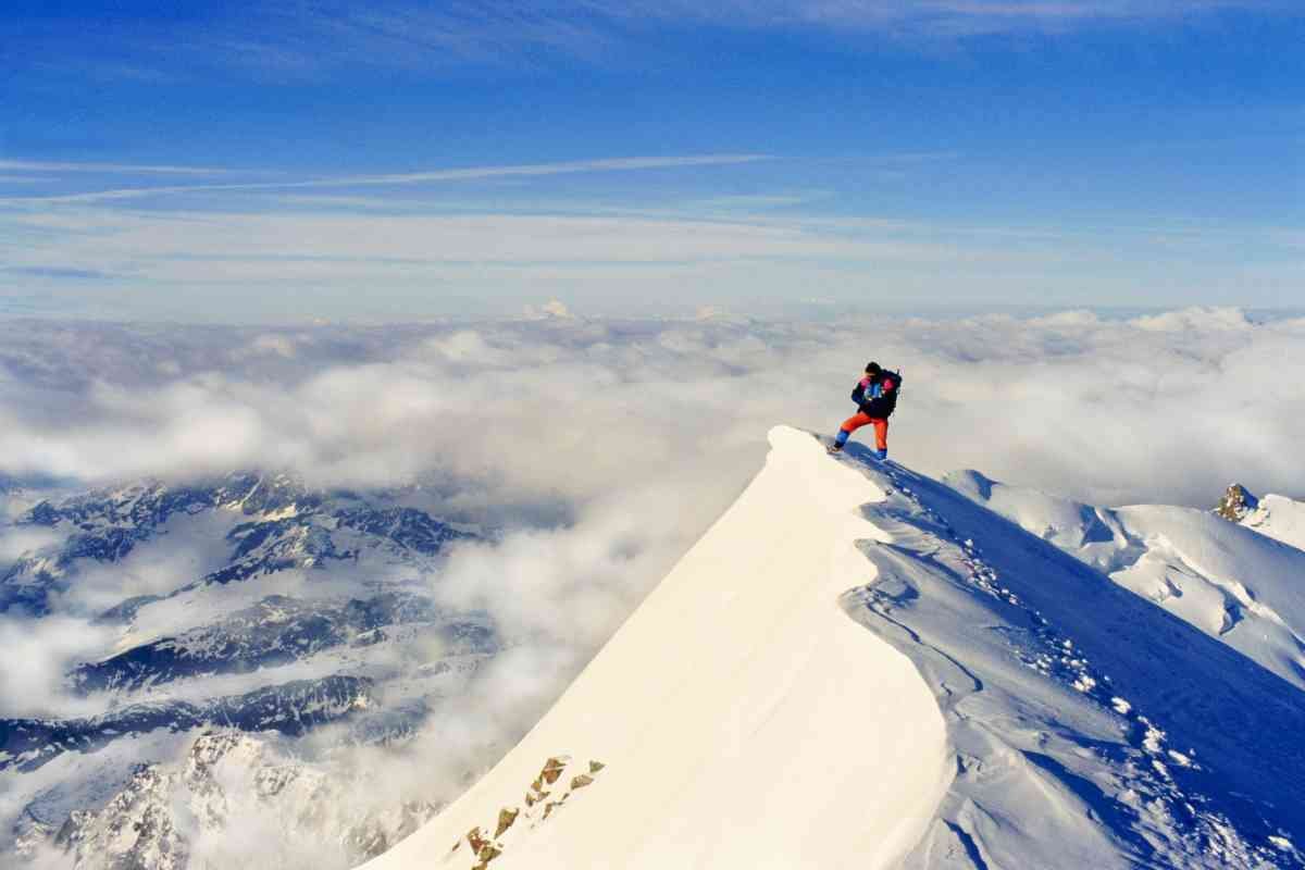 scialpinista gran sasso