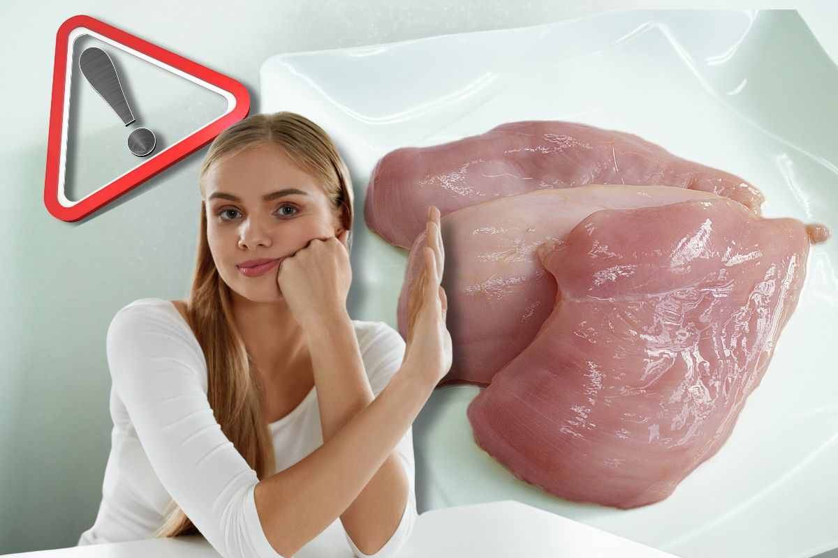 Petto di pollo allarme carne malata