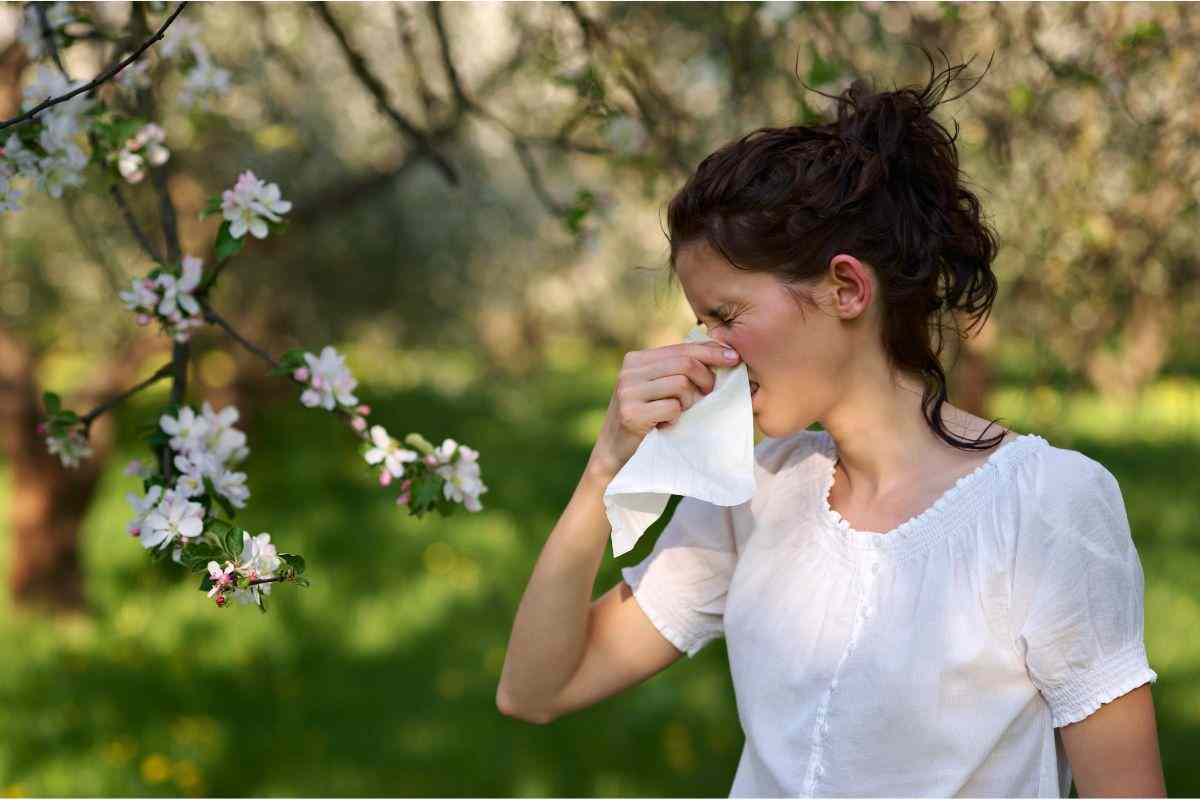 I sette sintomi dell'allergia stagionale 