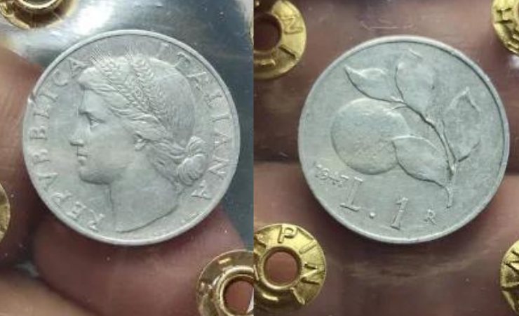 Moneta Lire del '47 vale una fortuna