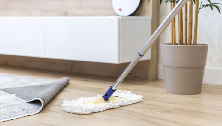 Ingredienti da utilizzare per pulire i pavimenti