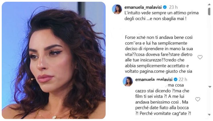 Emanuela asfalta gli hater 