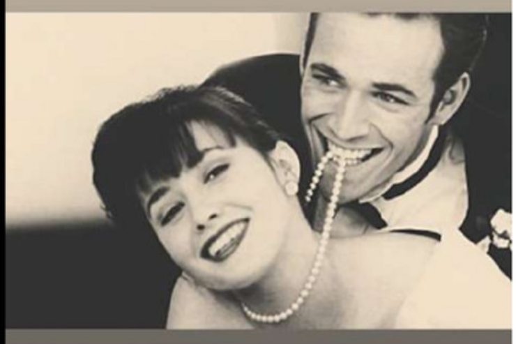 figlia di luke perry ricorda shannen doherty foto