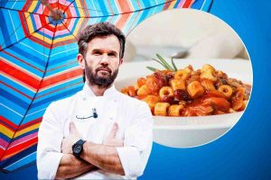 Ricetta Carlo Cracco pasta e fagioli estiva