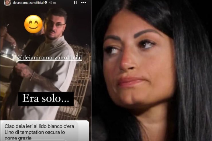 Lino Temptation Island beccato senza Alessia