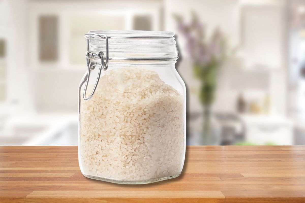 Trucco del riso per cattivi odori