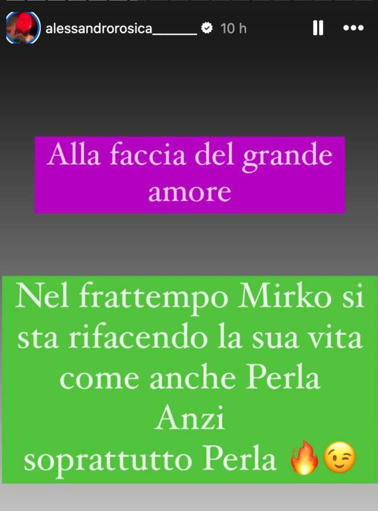 mirko e perla arriva segnalazione 