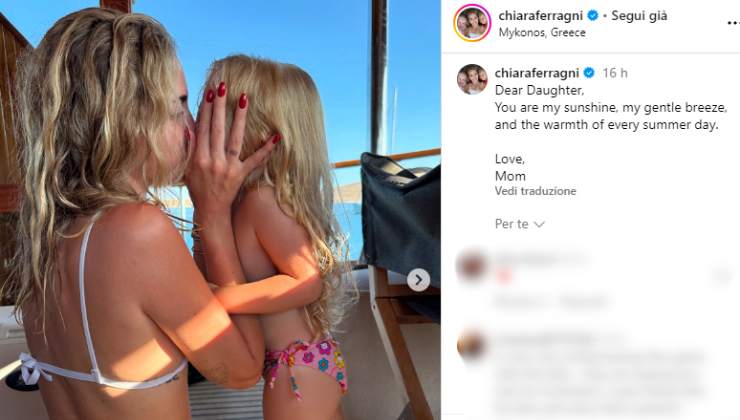 chiara ferragni parole malore fedez