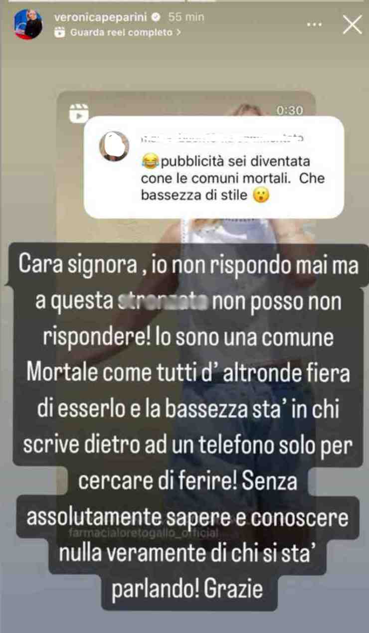 Veronica Peparini risponde hater