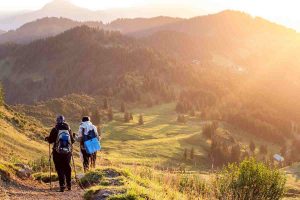 Due turisti in montagna